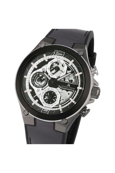 Jacques Lemans Ανδρικό Ρολόι 1-2150A, Quartz, 43mm, 10ATM