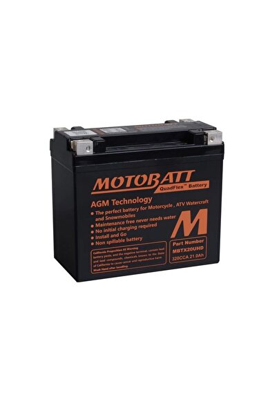 MOTOBATT Quadflex 4 Kutup 21 Ah 320 CCA Akü