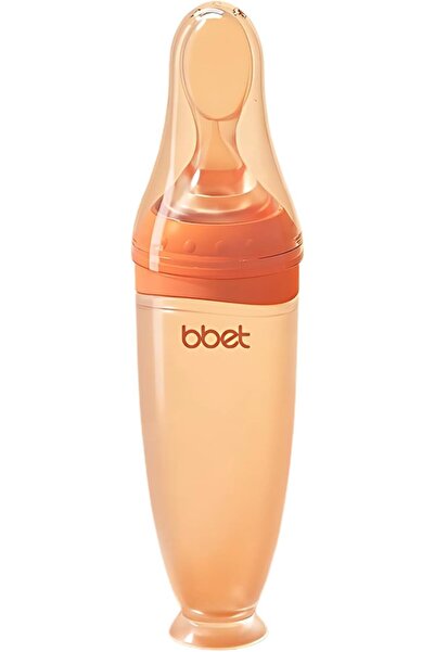 Twisoo Silicone Baby Food Feeder Bottle with Flip Button - 120ML BPA-Free Squ...