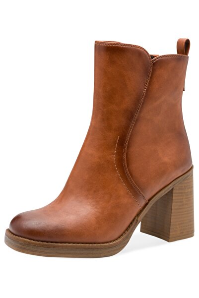 Marco Tozzi Damen Elegante Stiefelette 2-25347-45 Braun 305 Cognac Kunstleder