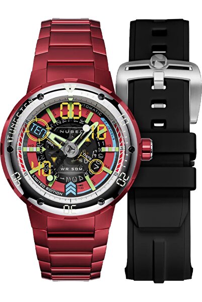 Nubeo Mens Watch Nubeo NB-6090-55, Automatic, 50mm, 5ATM