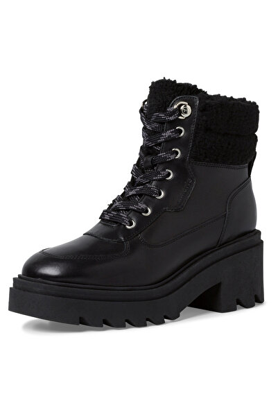 Tamaris Damen Elegante Stiefelette 1-26243-41 Schwarz 098 Black Comb Leder un...