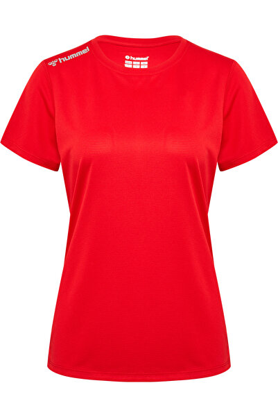 hummel hmlRUN JERSEY S/S KADIN