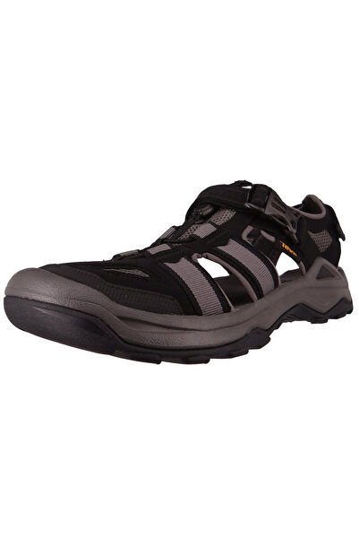 TEVA Herren Wander-Sandalen Sandalen Wanderschuhe Omnium 2 1019180 Schwarz BLK Black Leder/Synthetik mit