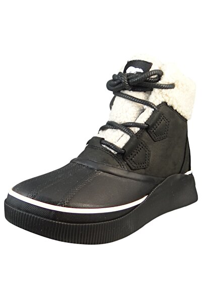 Sorel Damen Stiefelette Winterschuhe Out n About IV Chillz WP 2088131 Schwarz 010 Black Chalk Leder mit
