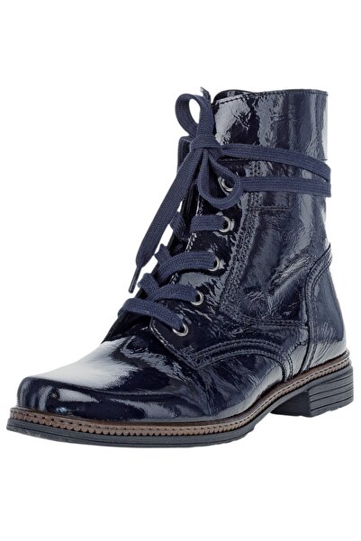 GABOR Damen Elegante Stiefelette F-Weite 74.674 Blau 96 Ocean Lack