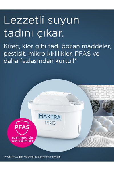 BRITA Maxtra Pro Pure Performance Yedek Su Arıtma Filtresi 5'li