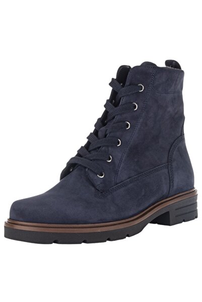 GABOR Damen Elegante Stiefelette F-Weite 74.651 Blau 16 Blue Leder