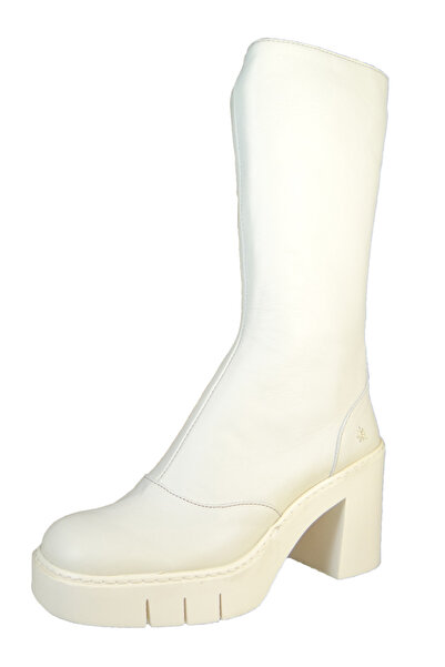 ART Damen Elegante Stiefel Berna 1976 Creme Cream Leder