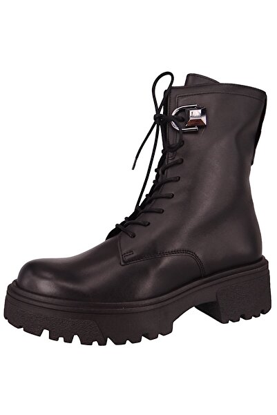 GABOR Damen Elegante Stiefelette F-Weite 51.761 Schwarz 27 Schwarz Leder