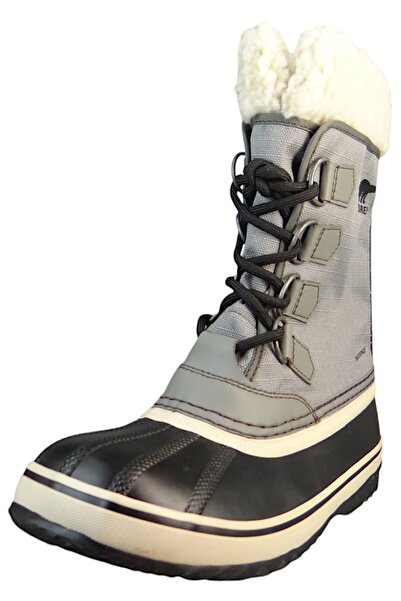 Sorel Damen Stiefel Stiefel Winterschuhe Winter Carnival WP 2084921 Grau 052 Quarry Black mit Vulkanisie