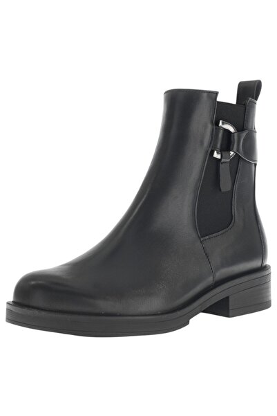 GABOR Damen Elegante Stiefelette Chelsea F-Weite 71.790 Schwarz 27 Schwarz Leder