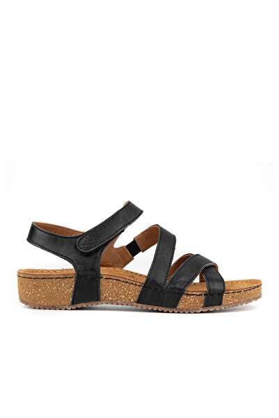 Muya Doda Anatomik Taban Hakiki Deri Kadın Sandalet