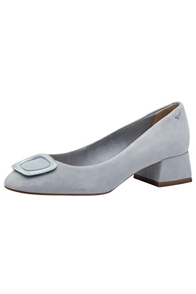 Tamaris Damen Pumps 1-22330-44 Blau 880 Light Blue Leder ANTISLIDE/ANTI-SHOKK Absatz