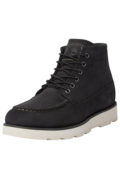 Timberland Herren Mid Sneaker Britton Mills Mid Lace Snekaer TB0A6CEPEK4 Schwarz Black Wildleder Wildleder / Wildleder