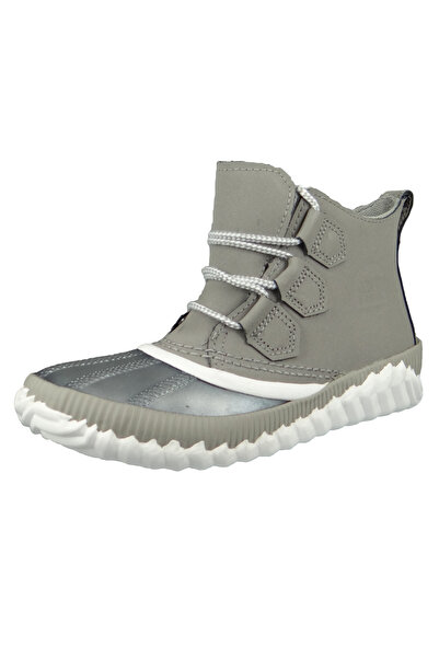 Sorel Out 'n About Plus NL3148-061 Damen Winter Stiefelette Chrome Grey Grau