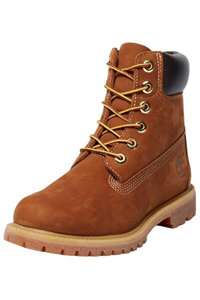 Timberland Damen Elegante Stiefel Stiefel Winterschuhe Premium 6 Inch Warm gefüttert Rust TB110360214 Braun B