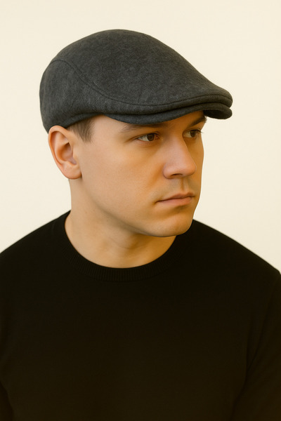 Rupen Kraft London Model Winter Cashmere Fabric Unisex Beanie Hat Standard Size