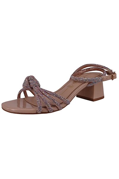 Buffalo Damen Komfort Sandalen 1291572 Creme cream Textil/Synthetik