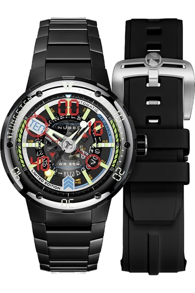 Nubeo Ceas bărbătesc Nubeo NB-6090-22, Automat, 50mm, 5ATM