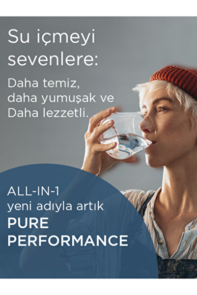 BRITA MAXTRA PRO Pure Performance Yedek Su Arıtma Filtresi, 3’lü