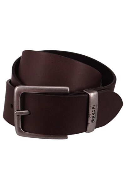 Levi's Gürtel Ledergürtel Yeni Albert Koyu Kahverengi Braun 226928-3-29