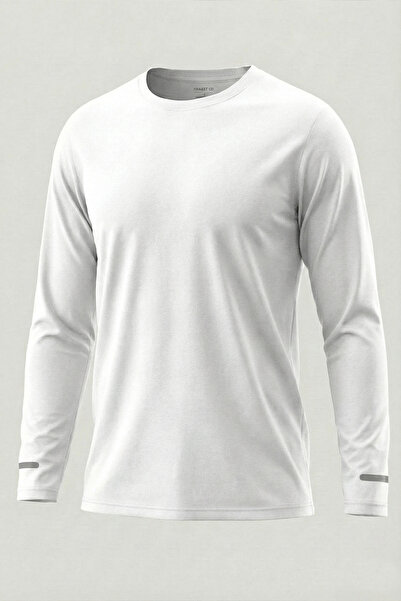 GHASSY CO. Men's Moisture Wicking Performance Long Sleeve Workout Tshirt