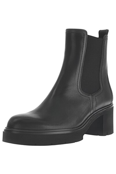 GABOR Damen Elegante Stiefelette F-Weite 71.870 Schwarz 27 schwarz Leder