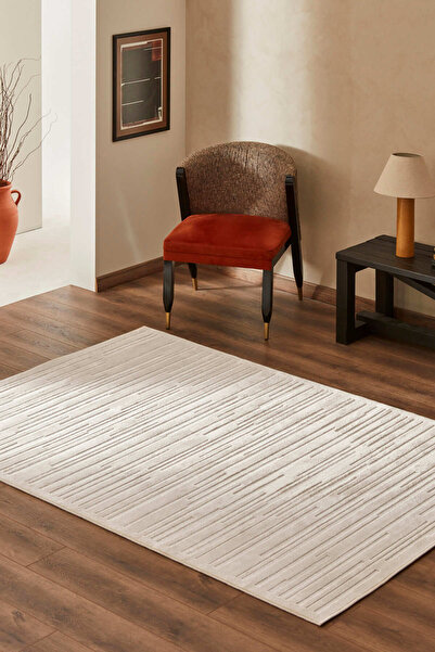 Kaşmir Halı 7/24 İskandinav Greata Beyaz