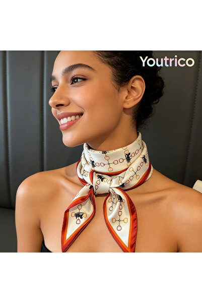 Youtrico وشاح طويل قطري 147 سم، مناسب لجميع المواسم، وشاح متعدد الاستخدامات و...