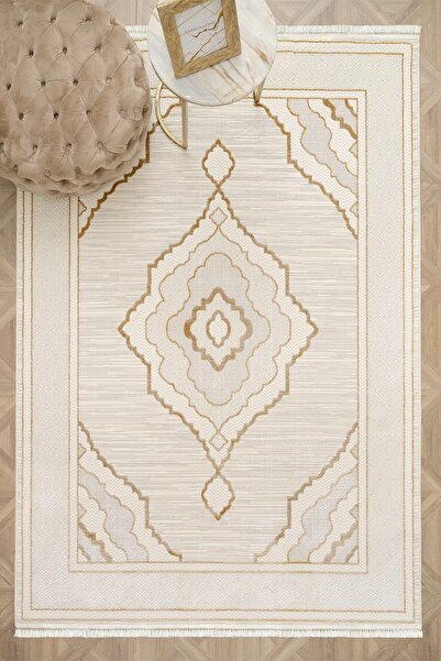 Kaşmir Halı Akrilik Boğaziçi Nakkaş Salon Mutfak Halısı Yolluk