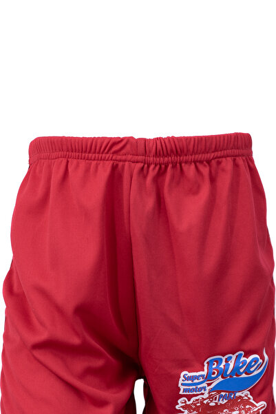 Genel Markalar Erkek Çocuk Şortu 8-9-10 yaş Baskılı Model Beli Lastikli ve Ba...