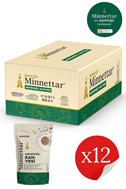 Şekeroğlu Minnettar Menengiç Kahvesi Toz 12 x 165 gr ( 12 Adet )