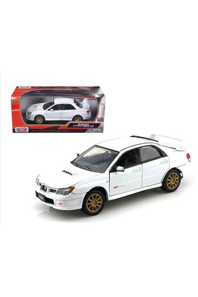 Motor Max Welly 1:36 Subaru Impreza Metal Diecast Model Car