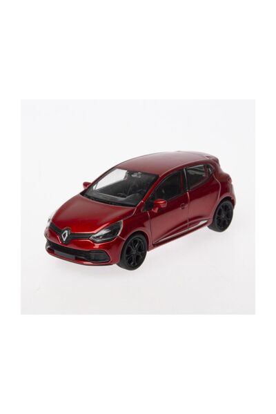 WELLY 1:36 Ölçek Diecast Çek-Bırak Renault Clio Rs -Kırmızı