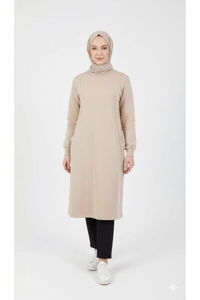 Mersha Collection Mersha Zarif Emzirme Özellikli Lohusa Tuniği – Pratik ve Şık