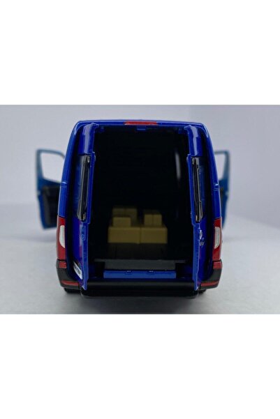 Kinsmart مرسيدس-بنز سبرينتر - نظام سحب وتحرير 5 بوصات. نموذج سيارة مرخص، سيارة لعبة بمقياس 1:48