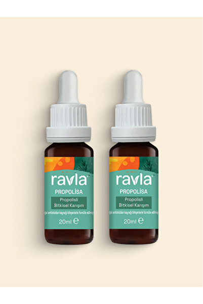 Ravla 2'li Ürün - Propolisa Propolisli Bitkisel Karışım - 20ml