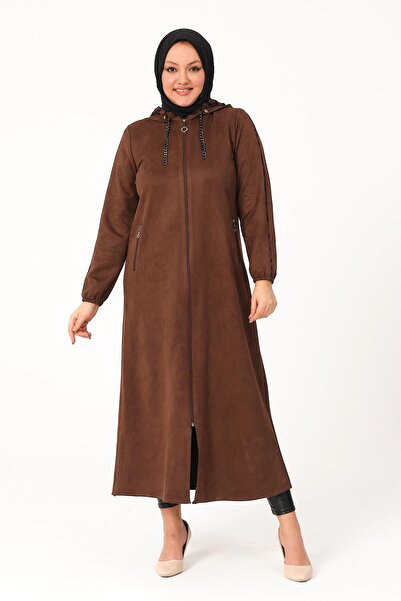 GLR&GYM BALCA TESETTÜR MAYA SÜET ANNE KIŞLIK FERACE