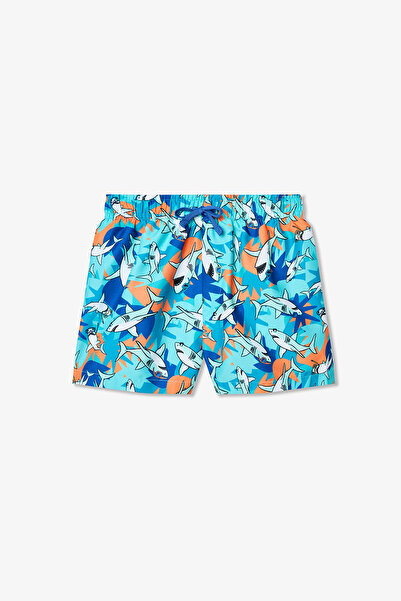 Penti Angry Shark Schnürshorts für Jungen mit detailliertem Schnürdetail