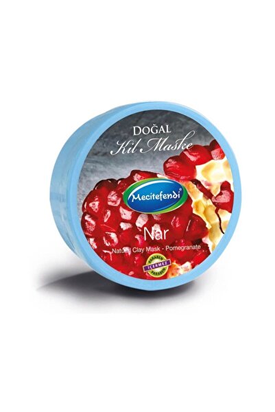 Mecitefendi Natural Clay Mask with Pomegranate (PARABIN FREE) (200 ML)