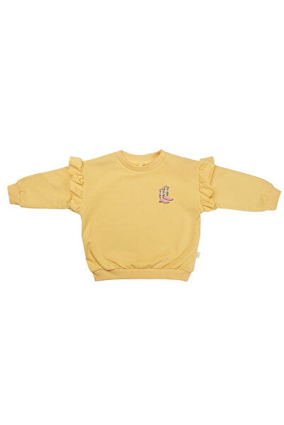 Miela Kids Ruffle Detailed Sweatshirt