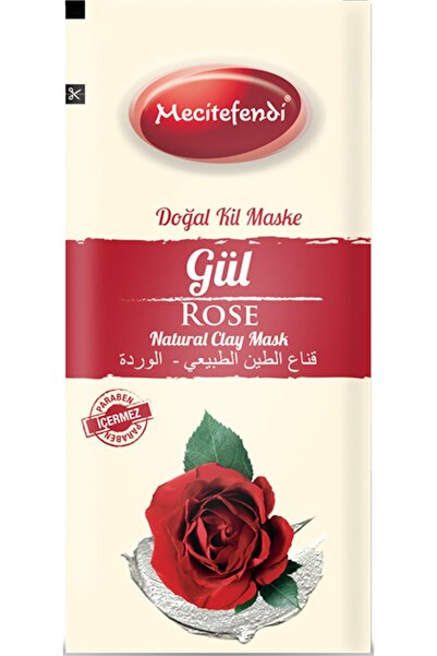 Mecitefendi MECİTEFENDİ DOĞAL KİL MASKE-GÜL TEK KULLANIM-20GR