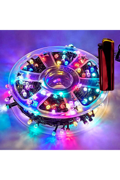 FOTOFUN Instalație luminoasă LED + Brichetă metalică pentru torturi de sărbăt...