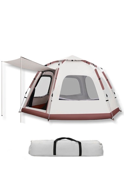 e world unbox happiness e World Outdoor Waterproof Camping Tent – Spacious Qu...