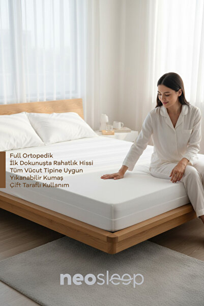 NeoSleep | Ultra Flex Sünger Yatak - Kılıflı, Fermuarlı, Ortopedik