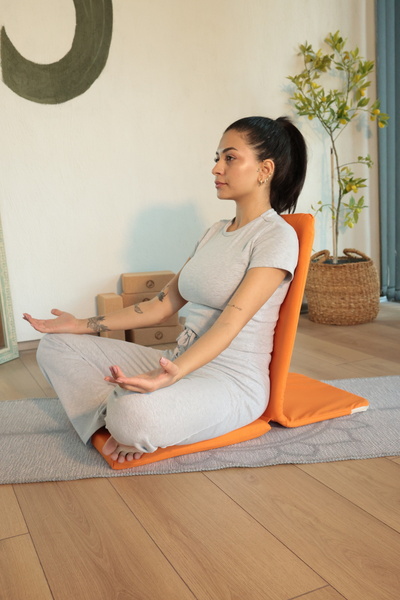 Yoga Arden كرسي التأمل مع دعم الظهر من باك جاك