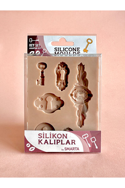 Smarta مجموعة مفاتيح قالب السيليكون