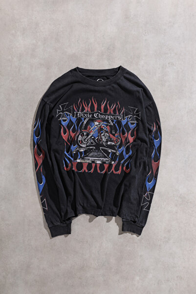 Overdrive ''dixie Choppers'' Vintage Longsleeve Uzun Kol T-shirt