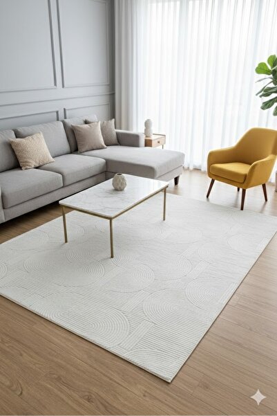 elyar Elit Bukleli Premium Yumuşak Peluş Post Shaggy Çocuk Odası Oturma Odası...